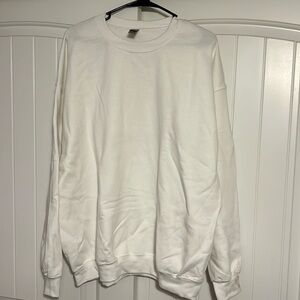 White Crew neck